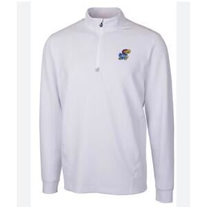 Vansport Performance Kansas Jayhawks 1/4 Zip Pullover Jacket 2X Golf Athletic